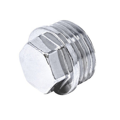 verchroomde dop 3/8"M