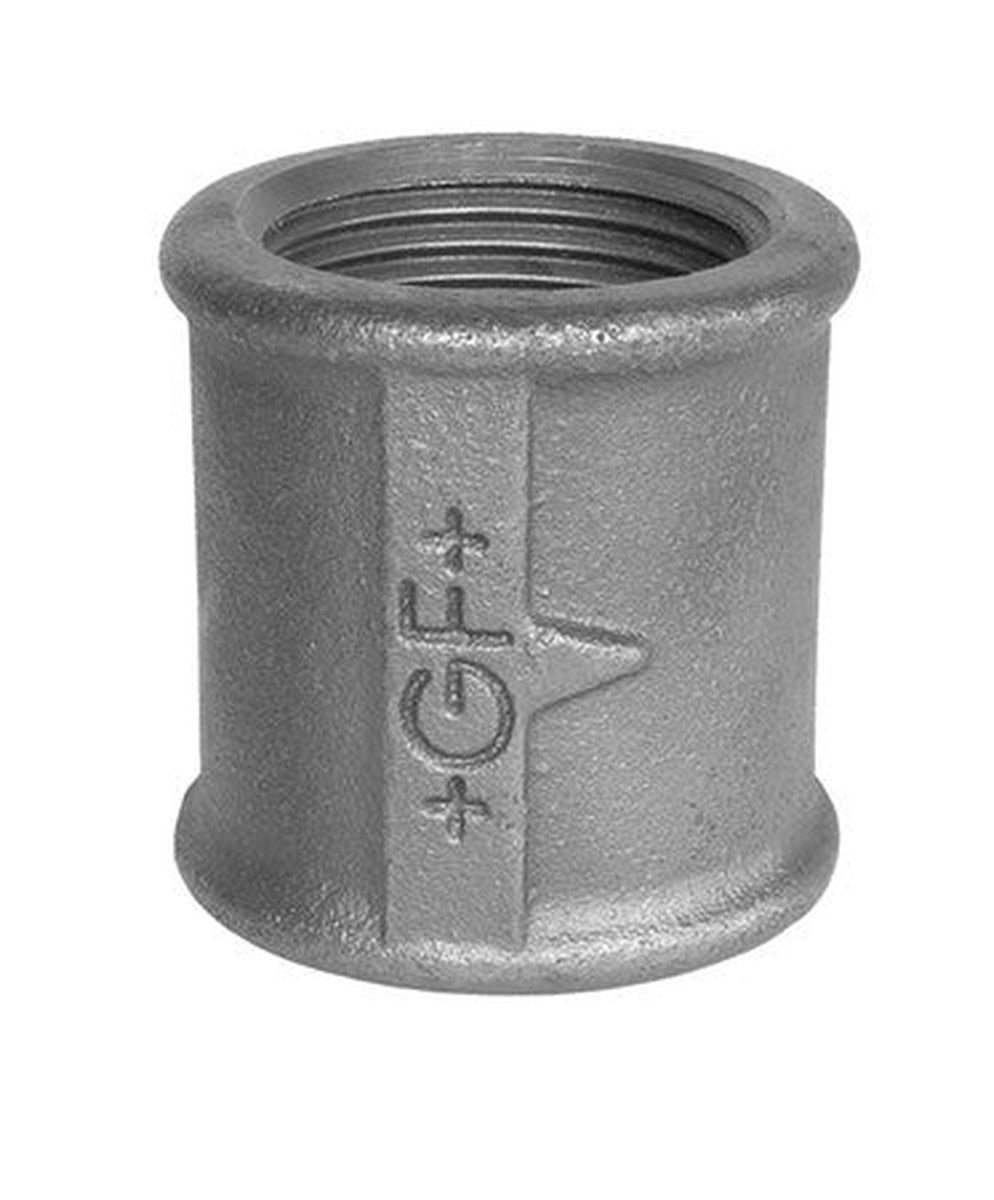 Black threaded sleeve 1/2" - Georg Fischer
