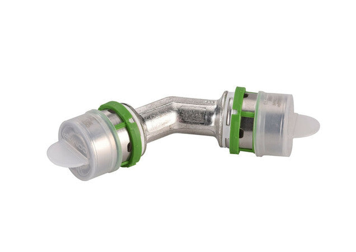 Comap Skinpress coude 45° tube multicouche Multiskin raccord à sertir 40-40