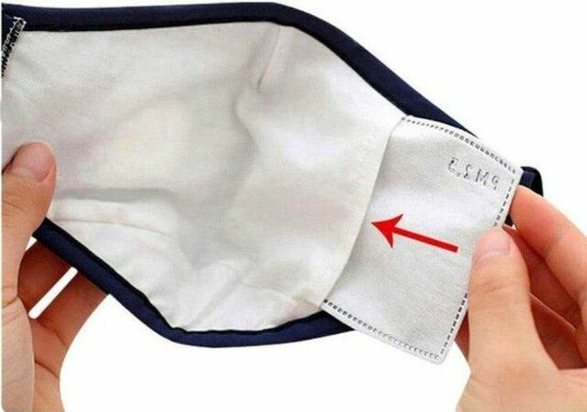 Dust Mask Carbon Filters - 2 Pieces