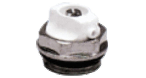 Purgeur orientable 1/2" nickelé