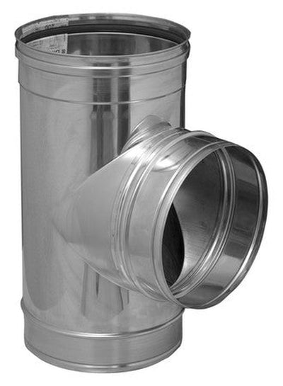 93° 316L stainless steel tee SW06 D80 for drainage