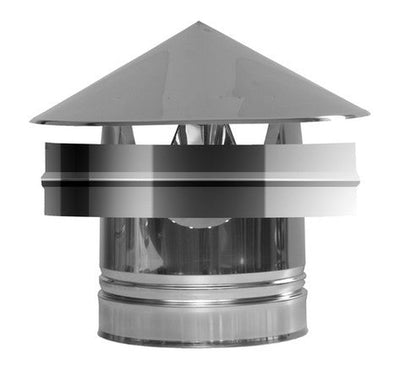 Dinak DW 012 D80 316L stainless steel wind cap