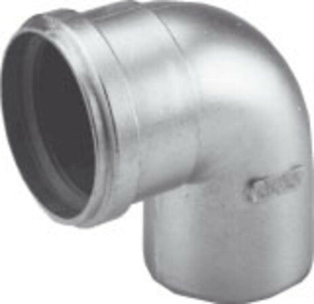 Muelink & Grol 90° dikwandige bocht D80 aluminium