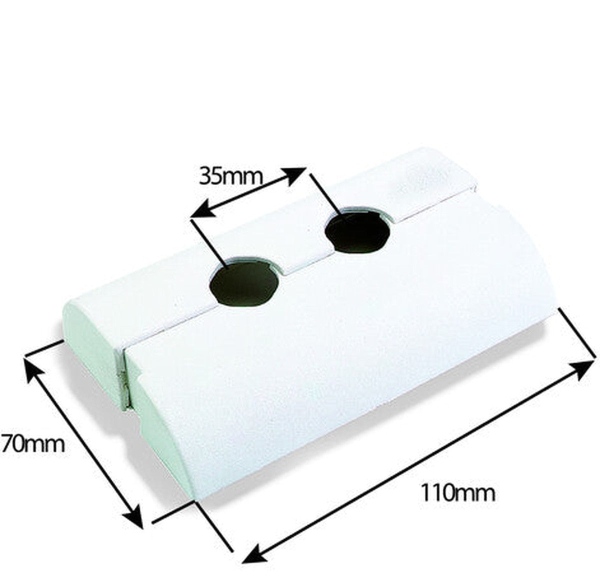 COM 9855 DOUBLE ROSETTE 35MM
