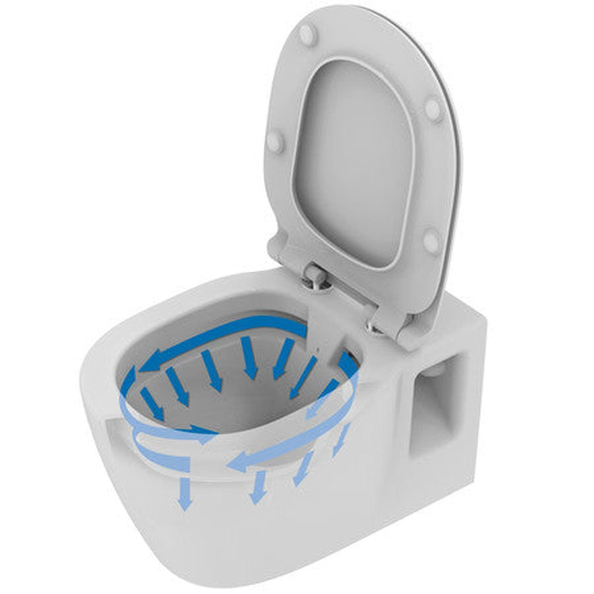 WC suspendu rimless Ideal Standard Connect