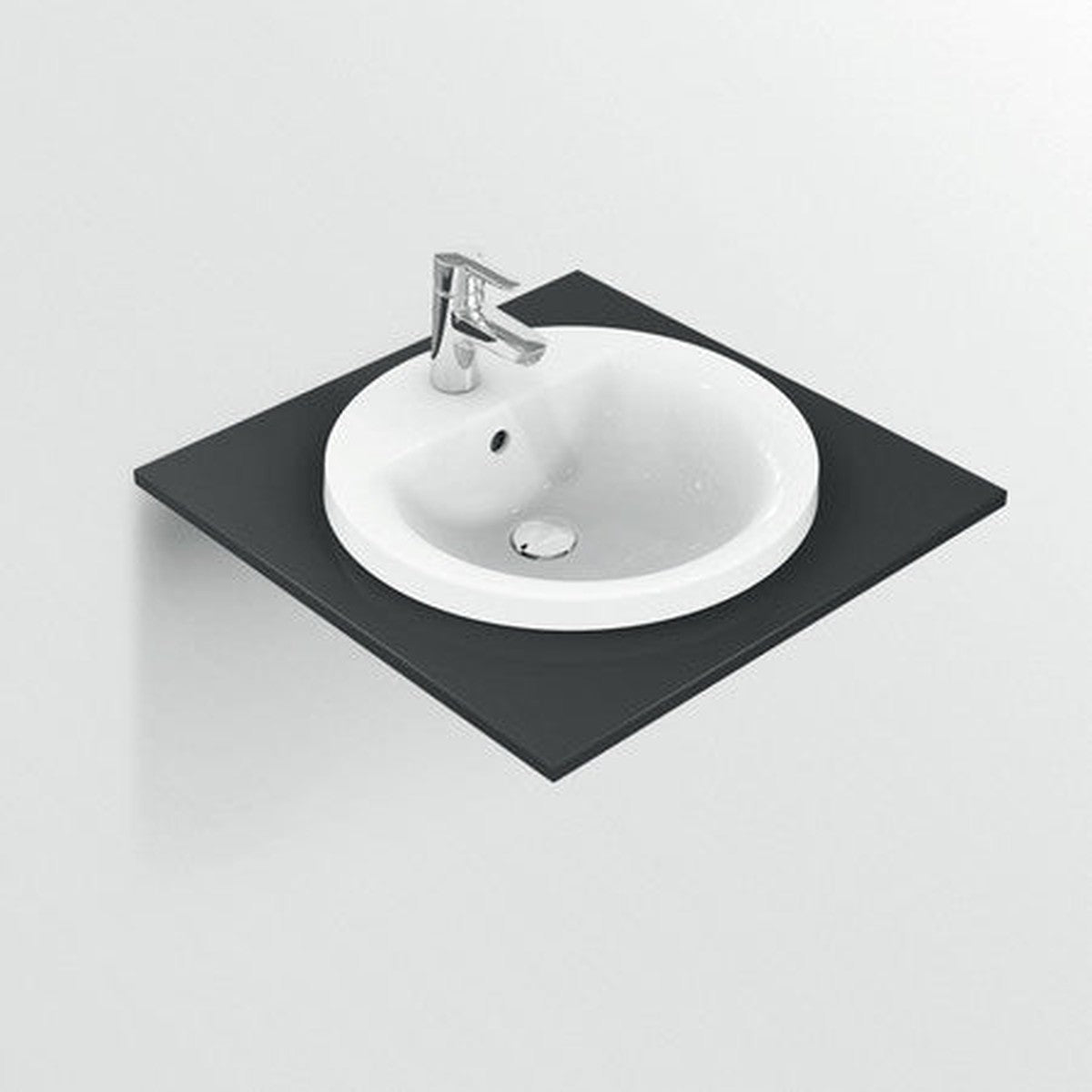 Lavabo encastré Ideal Standard Connect blanc 48 cm