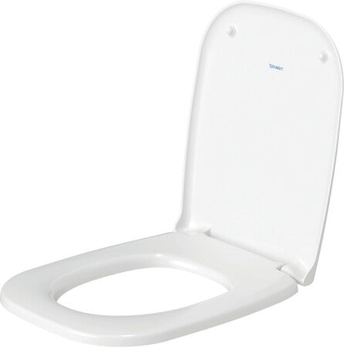 Duravit D-Code abattant  blanc brillant amortisseur de fermeture abattant démontable 170mm