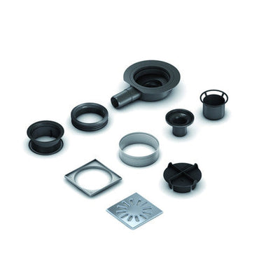 Wedi Fundo receveur de douche horizontal extra plat