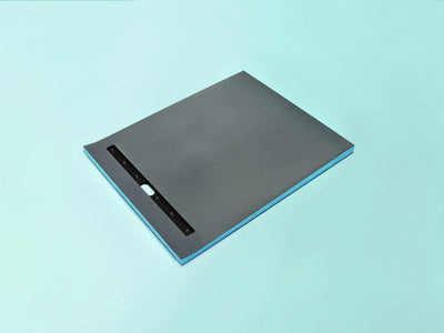 Wedi Fundo Riolito douchevloer met lineaire afvoer 1200x900x50mm