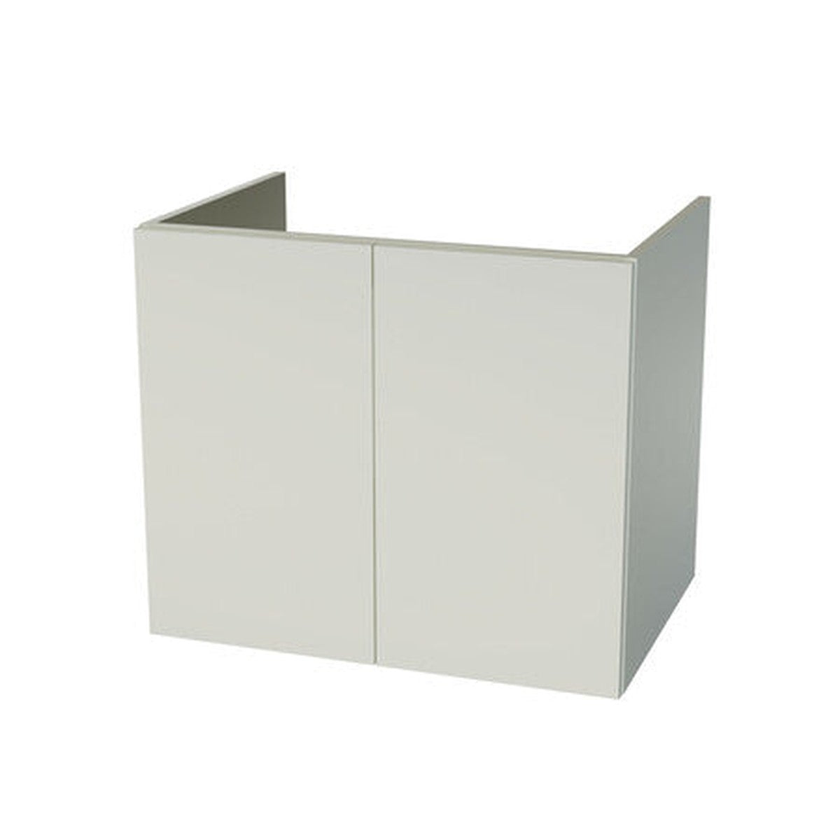 intro Now sous-meuble 700x600x495mm 2portes blanc
