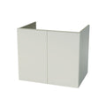 intro Now sous-meuble 700x600x495mm 2portes blanc