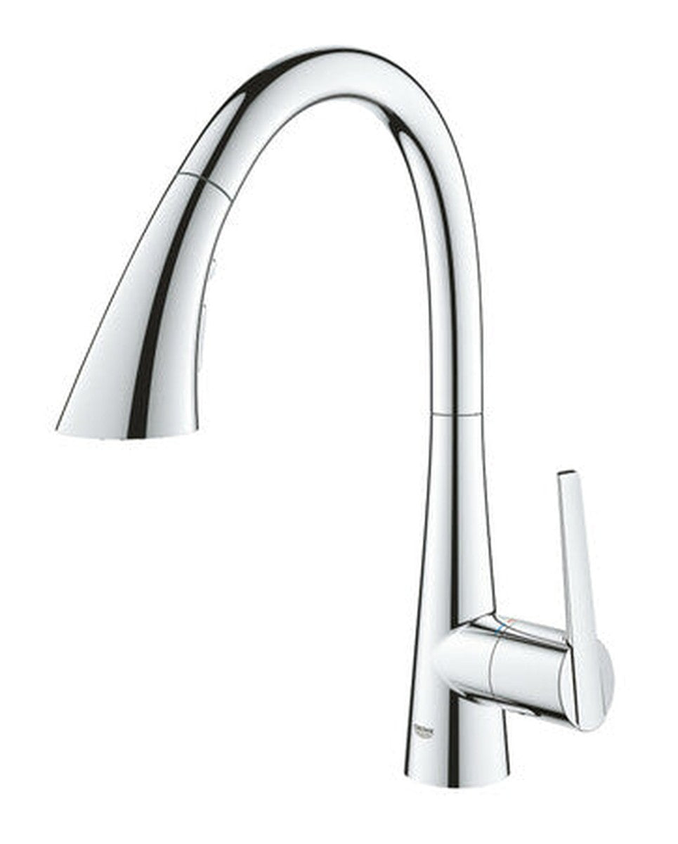 Mitigeur cuisine Grohe Zedra chromé