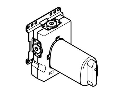 Dornbracht xTOOL module de thermostat à encastrer sans réglage du débit 3/4"