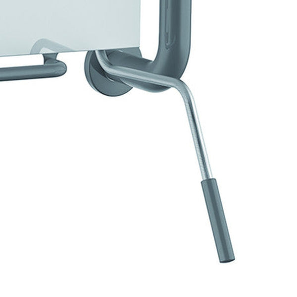 Normbau Nylon Care levier réglage miroir inclinable inox brossé gris foncé