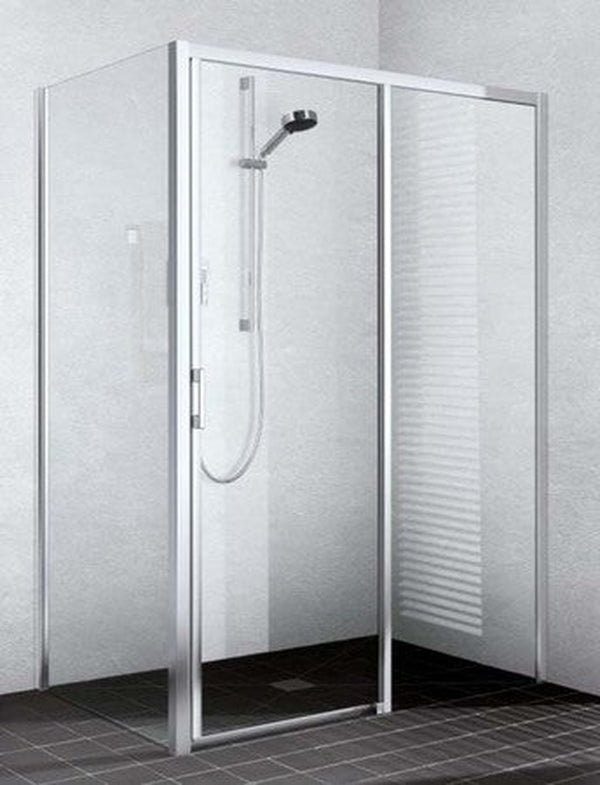 Kermi Liga porte coulissante 2 éléments 1200x2000 droite mat