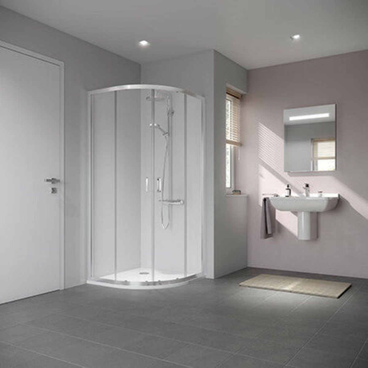 Paroi de douche Kermi Stina 80x80x195 cm