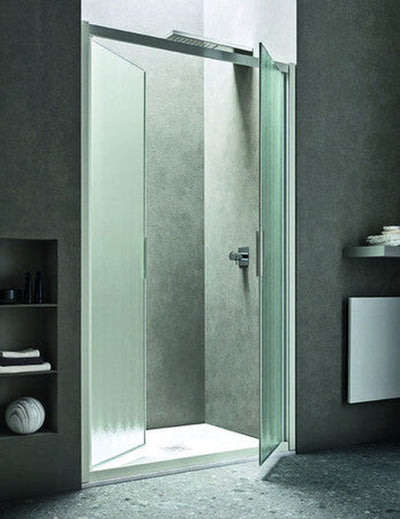 Porte de douche saloon Arblu Vega 65 cm verre transparent