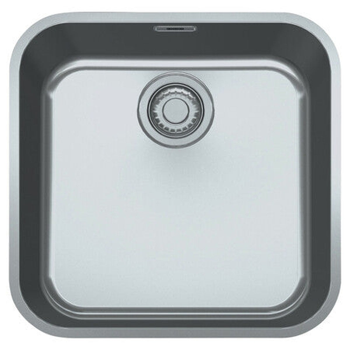 Franke Ariane évier sous-encastrer inox 465x465x180mm 1 bac