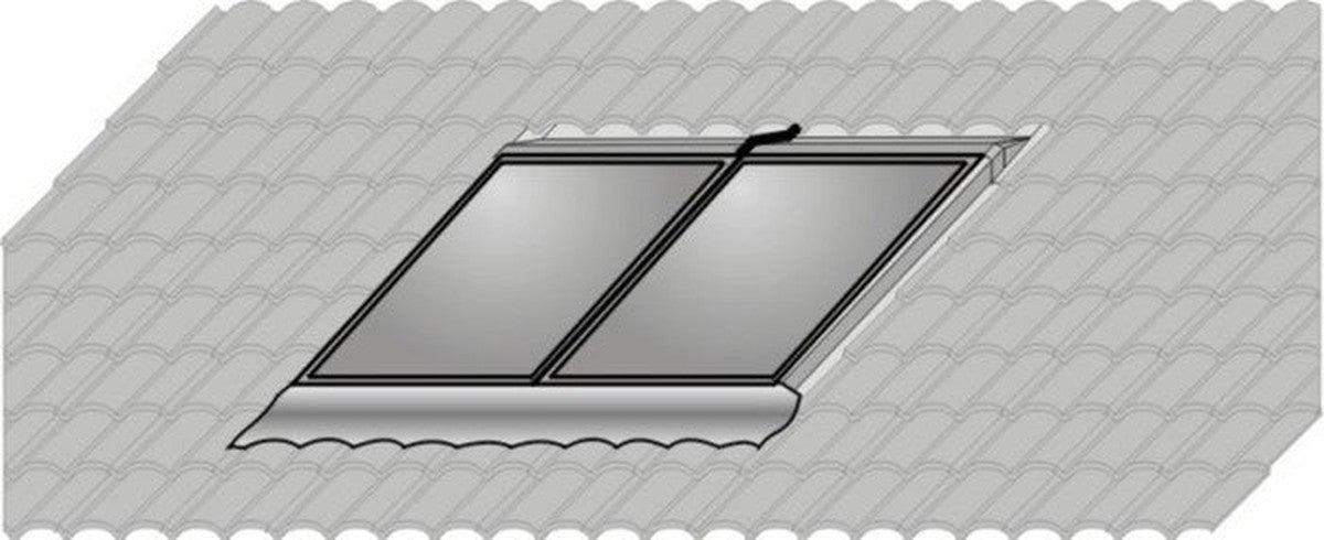 Wolf Solar set montage 2 capteurs Topson F3/CFK-1