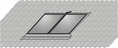 Wolf Solar set montage 2 capteurs Topson F3/CFK-1