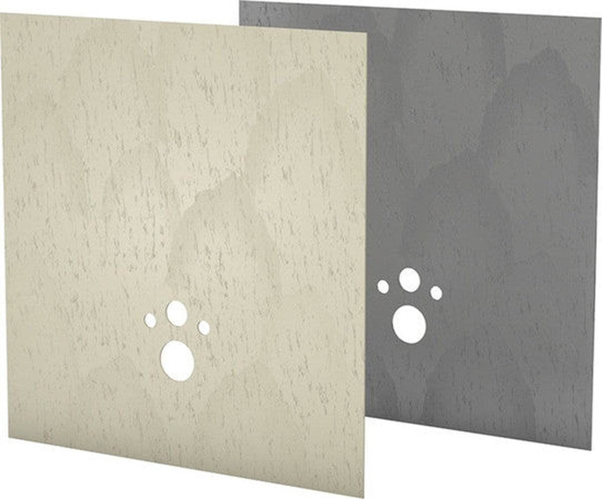 Wedi I-Board Top prêt à poser pierre naturel 1200x1245x6mm stone gris