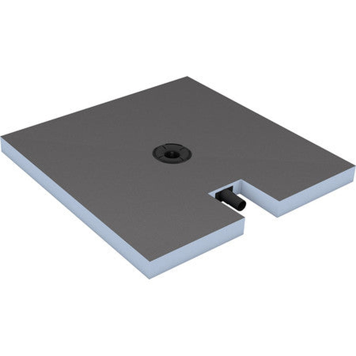 Wedi Fundo Plano Z receveur de douche 1400x900x65mm écoulement excentré