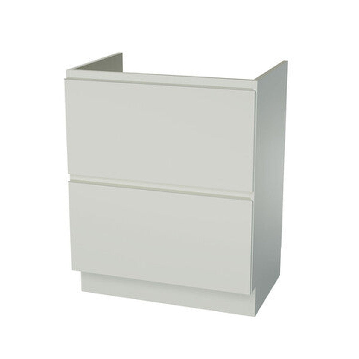 Van Marcke Fortitudo Tre sous-meuble B700xH880xD495mm 2tiroirs blanc