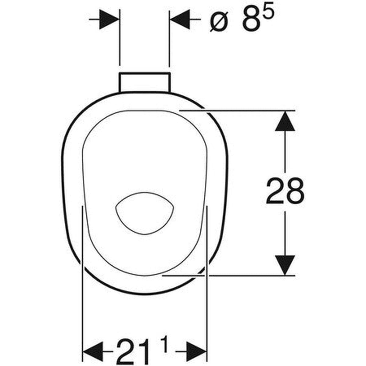 Geberit Bambini floor-standing toilet for children