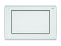Tece TecePlanus plaque de commande simple touche blanc mat