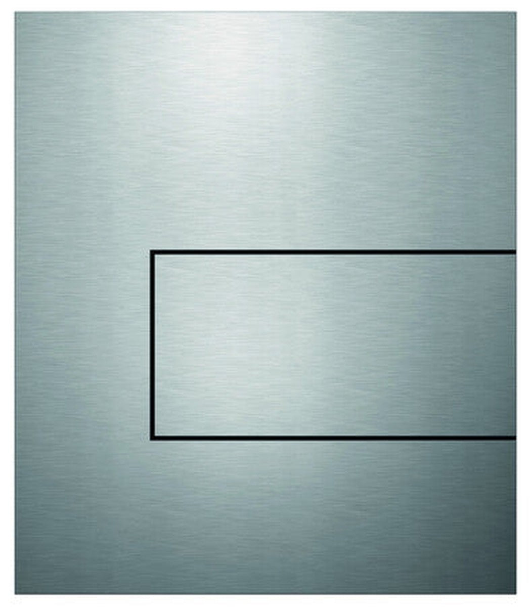 Tece TeceSquare plaque de commande acier inox brossé