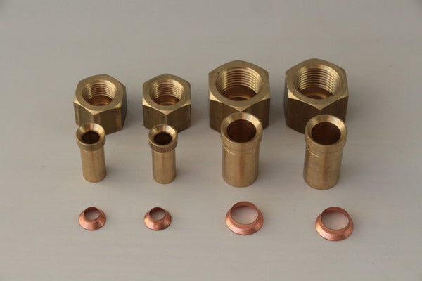 Wolf kit Adaptateur Euro Flare pour brasage sur conduites de gaz réfrigérant