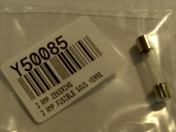 3 AMP. GLASZEKERING