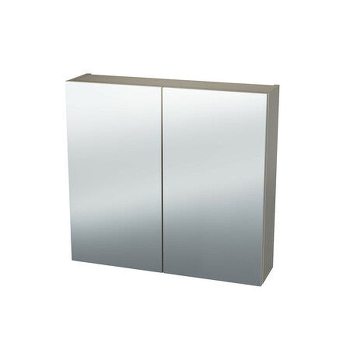 Van Marcke Nebulo armoire de toilette L700xH650xP178 2 portes simple face taupe
