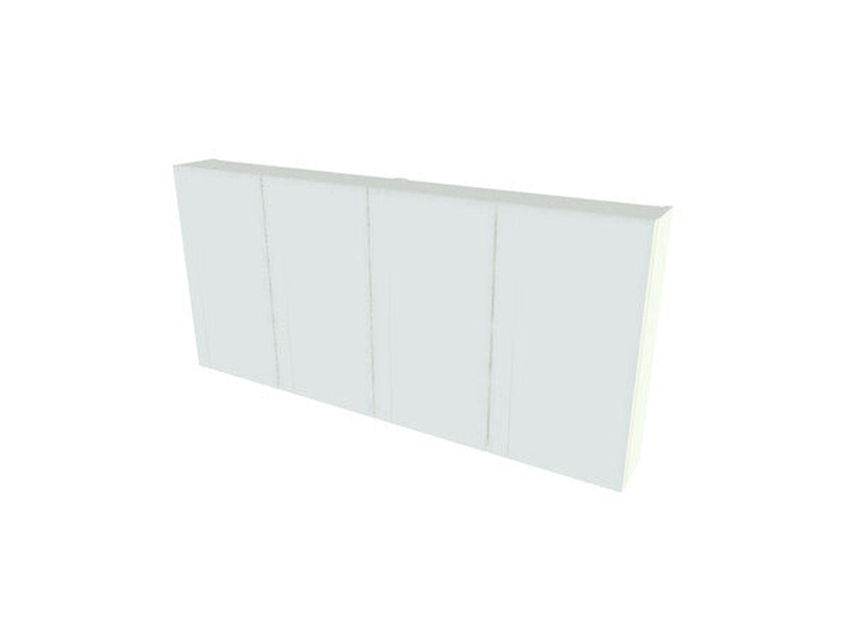 Van Marcke Nebulo armoire de toilette L1400xH650xP178 2 portes simple face White Standard