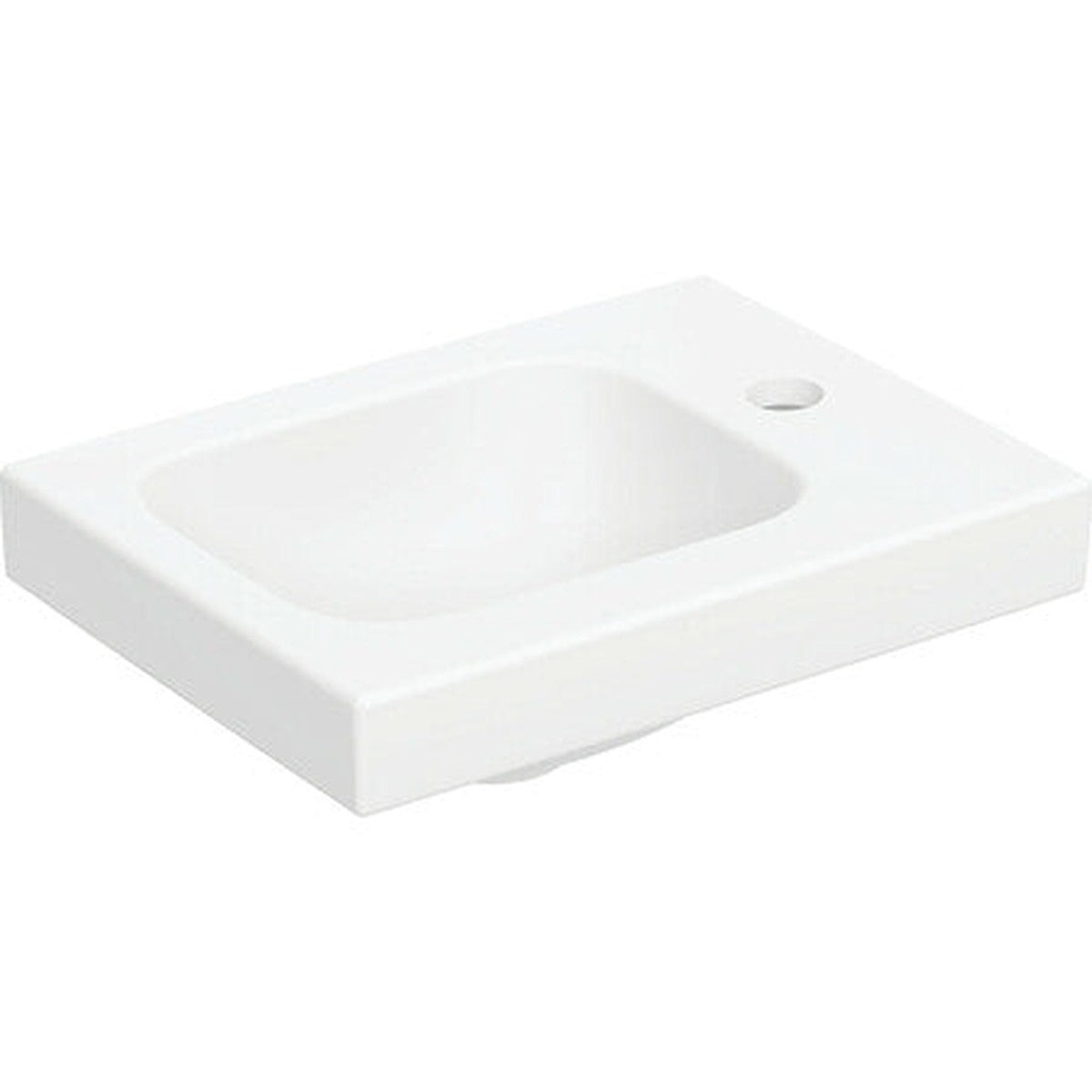 Geberit iCon Light wastafel 38x13x28cm mat wit