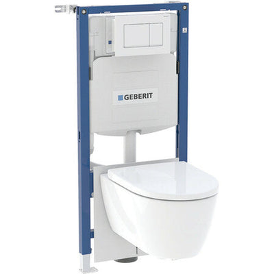 Pack WC suspendu Geberit avec réservoir et plaque iCon