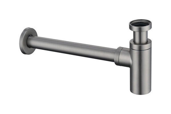 Van Marcke Lana sifon geborsteld gunmetal