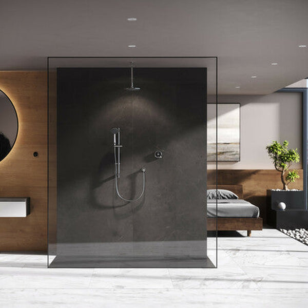 Aqualisa Quartz Touch modèle encastrable avec douchette - douche plafond