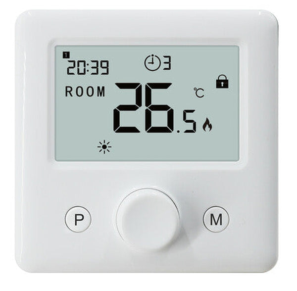 Thermostat filaire Cube TH 1018 blanc