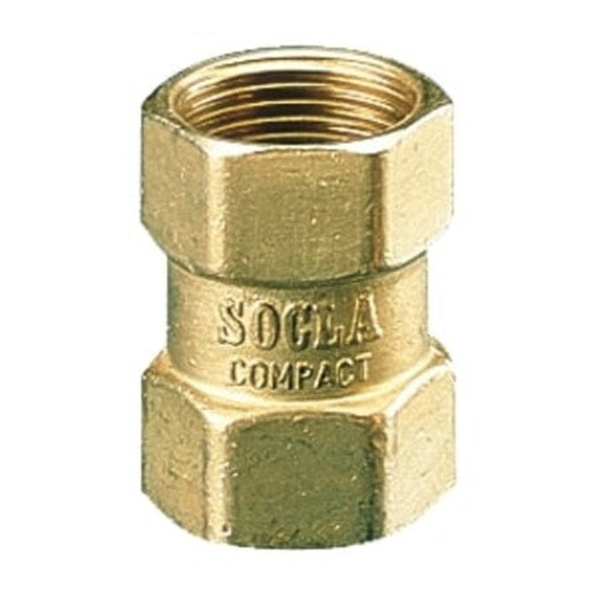 Watts Industries - terugslagklep 601 - PN10 - DN20 - FF - 3/4" - messing
