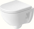 Duravit D-Code Compact cuvette suspendue à fond creux 350x480 mm blanc brillant