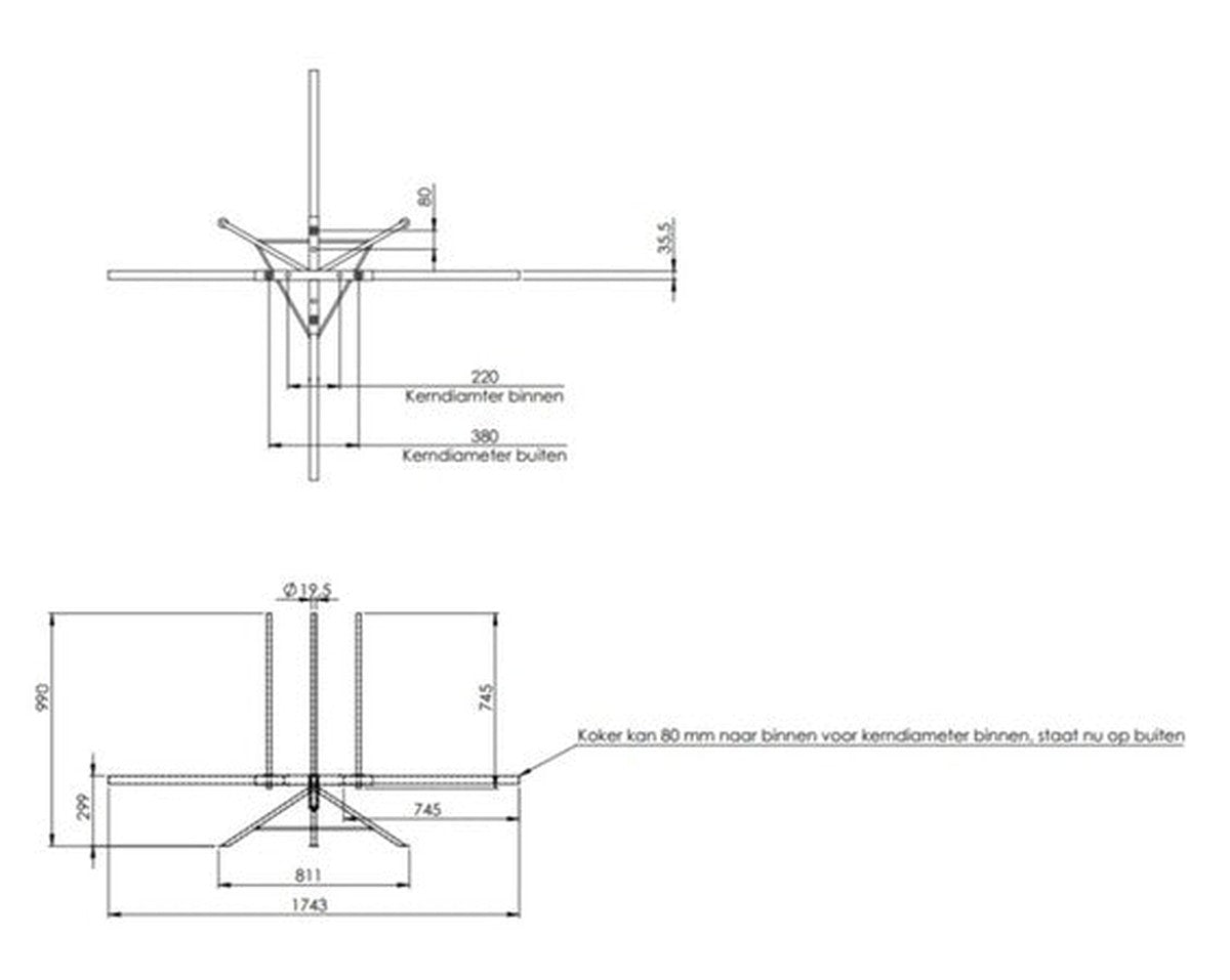 Van Marcke Floor Heating dérouleur pour tube de chauffage par le sol