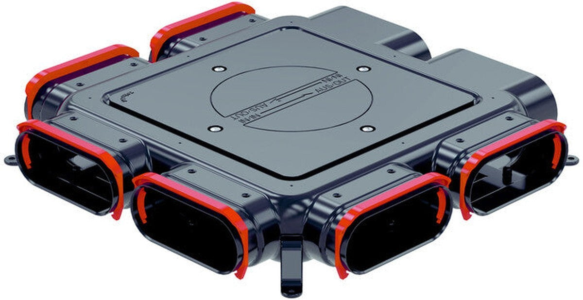 Zehnder ComfoCube RLC boite de distribution CK_6 flat 51