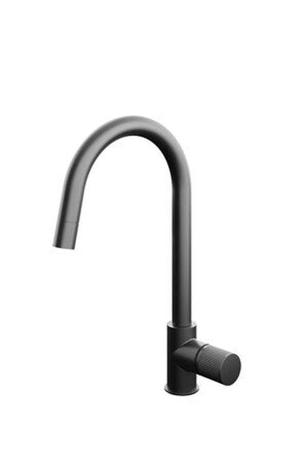 Van Marcke Ondine mitigeur cuisine monocommande avec douchette extractible noir mat