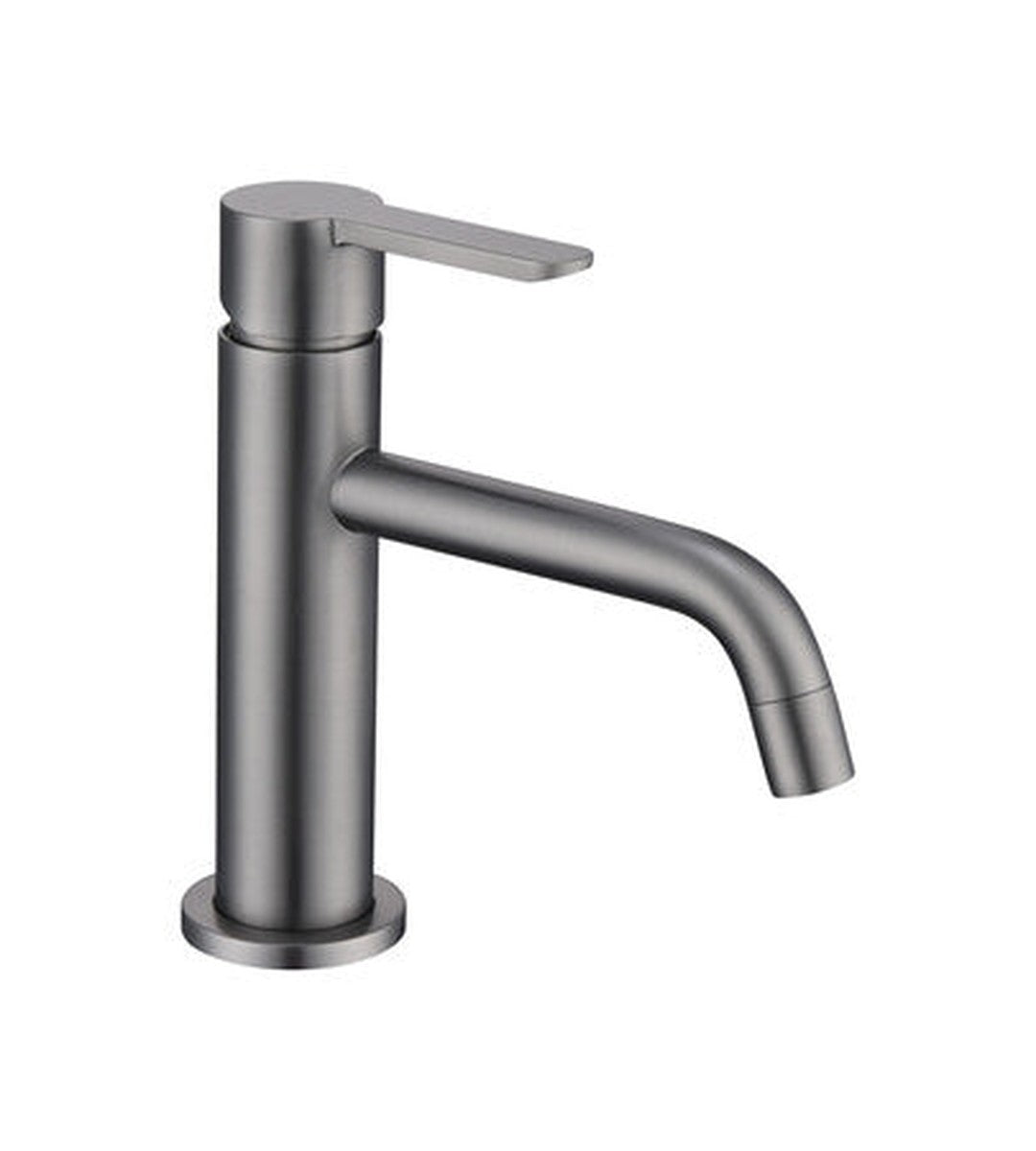 Verona brushed metal basin mixer