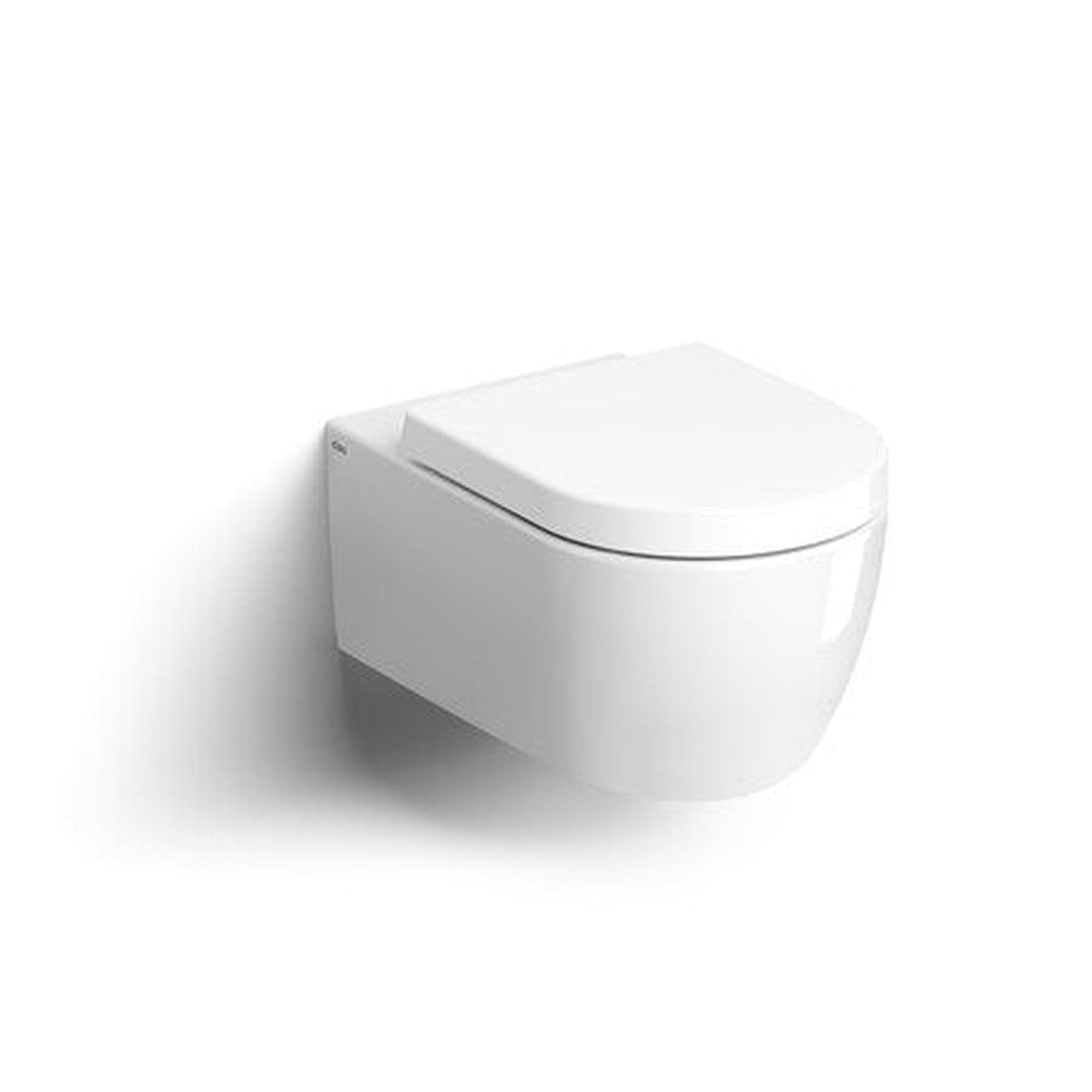 Clou New Hammock set toilette suspendue 54 cm blanc brillant avec abattant