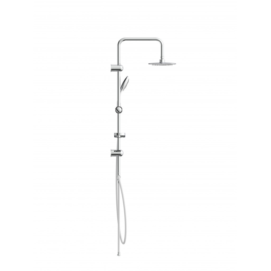 DXLD60087CS DUSCHTRAUM Regendouche set, chroom/wit