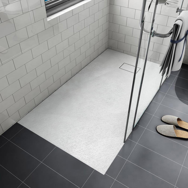 Receveur de douche rectangulaire Vyvina 140x80 cm - Acrylique renforcé