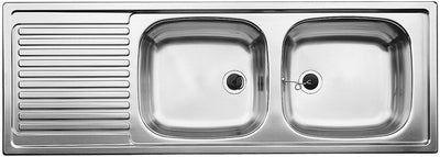 Blanco Top EZS 12x4-2 Inbouwspoelbak